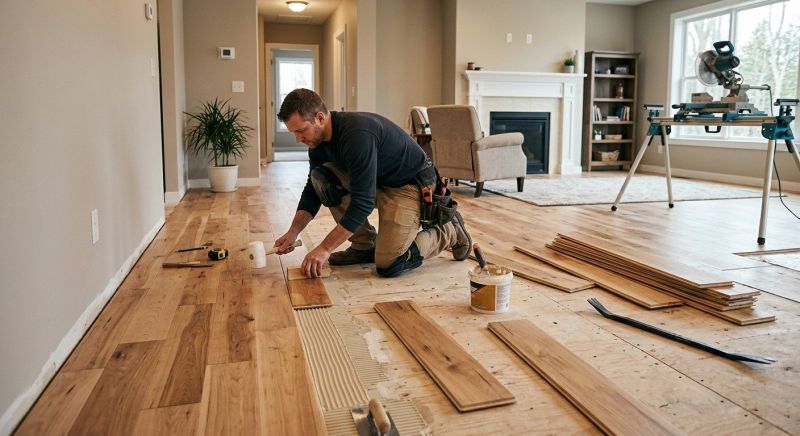 Engineered Wood Installation in Stoneham, MA