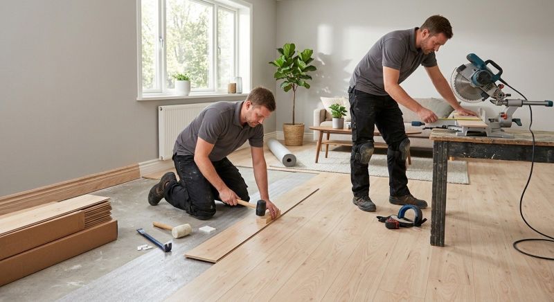 Laminate Floor Installation in Boston, MA