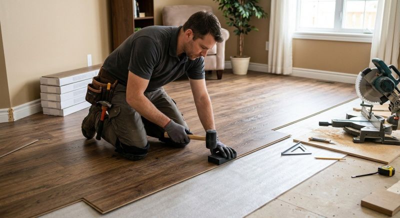 Laminate Floor Installation in Gloucester, MA