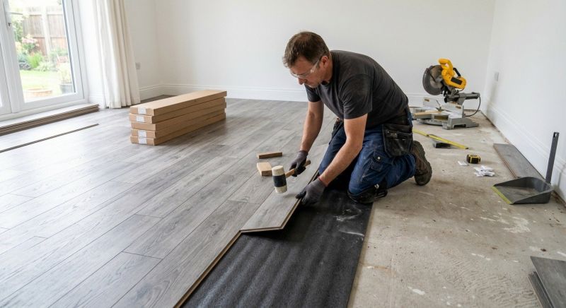Laminate Floor Installation in Lincoln, MA