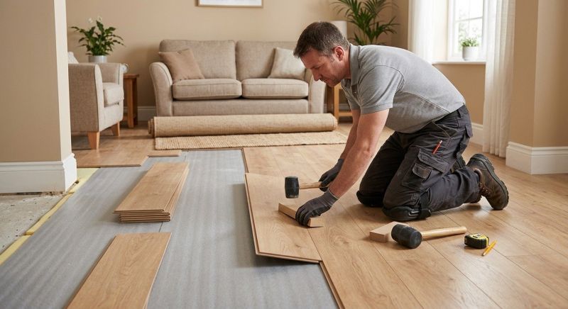 Laminate Floor Installation in Peabody, MA