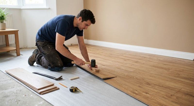 Laminate Floor Replacement in Arlington, MA