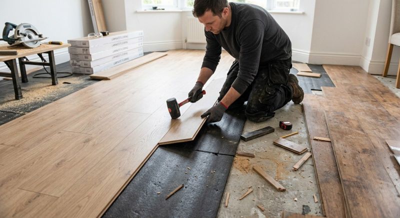 Laminate Flooring Replacement in Stoneham, MA