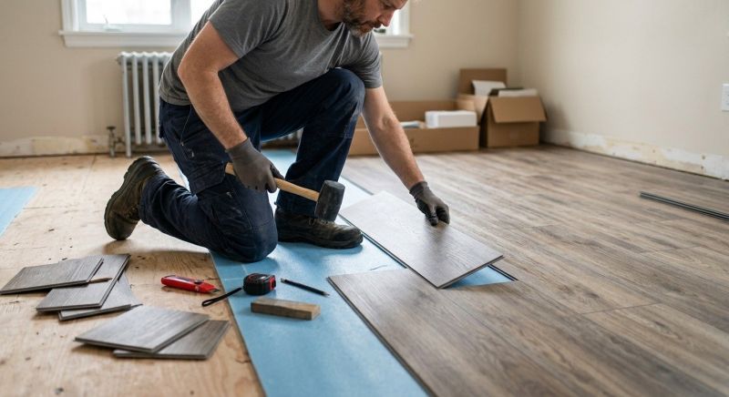 Linoleum Floor Installation in Ashland, MA