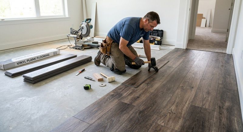 Linoleum Floor Installation in East Walpole, MA