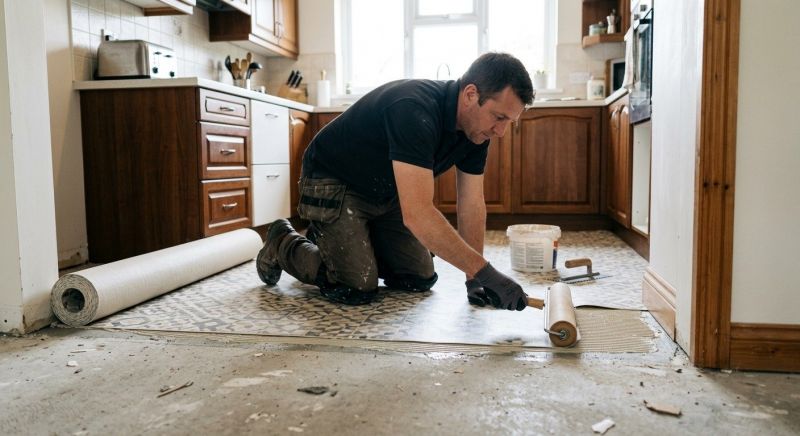 Linoleum Floor Installation in Tyngsboro, MA