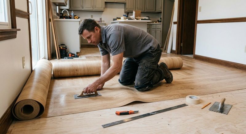 Sheet Flooring Installation in Dunstable, MA
