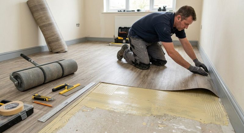 Sheet Flooring Installation in Gloucester, MA