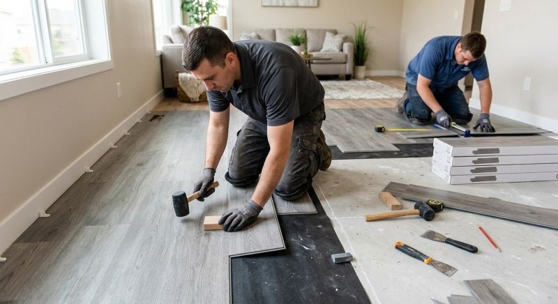 Vinyl Flooring Installation in Hull, MA
