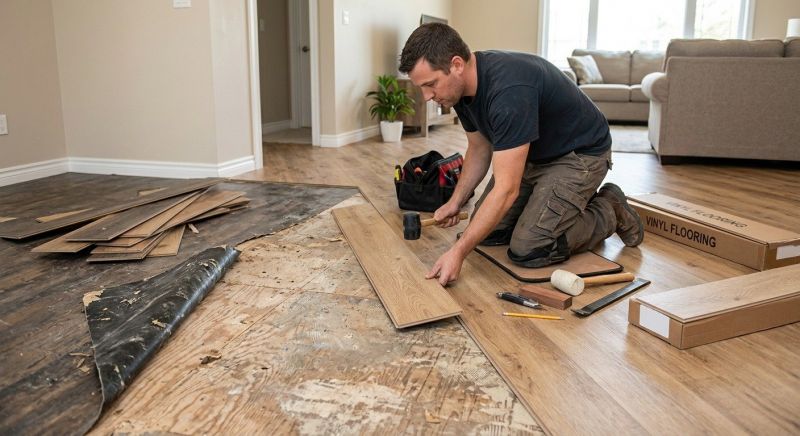 Vinyl Flooring Installation in Lincoln, MA
